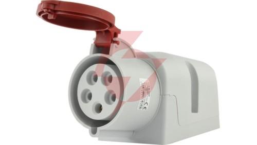 Gniazdo stałe siłowe 32A 5P 400V B.1038