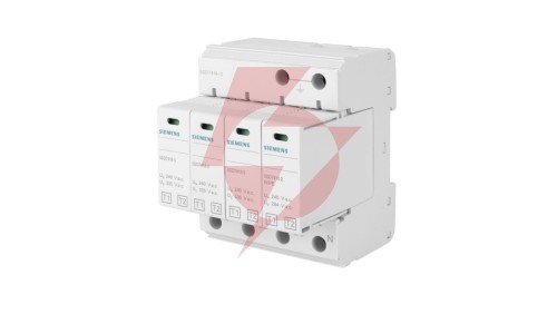 Ogranicznik przepięć Typ T1+T2 3P+N Uc 335V 12,5kA TN-S SENTRON 5SD7414-2