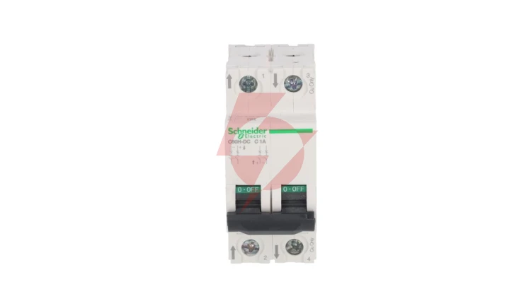 Wyłącznik nadprądowy 2P C 1A DC C60H-DC-C1-2 Acti9 A9N61521