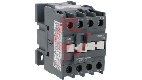 Stycznik mocy Easy TeSys Control AC-3, 38A, 3P (1NO), cewka 230V, 50/60Hz LC1E3810P7