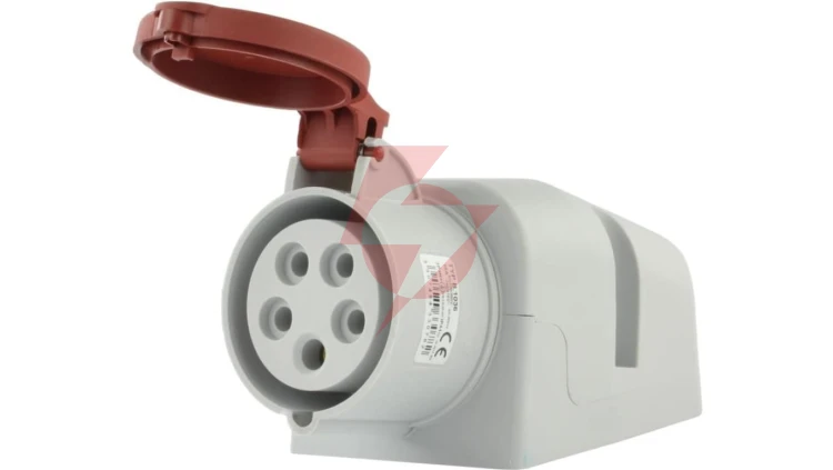 Gniazdo stałe siłowe 16A 5P 400V B.1036