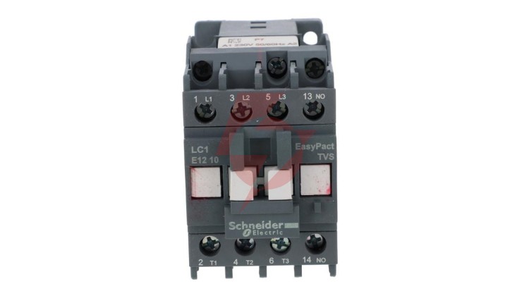Stycznik mocy Easy TeSys Control AC-3, 12A, 3P (1NO), cewka 230V, 50/60Hz LC1E1210P7