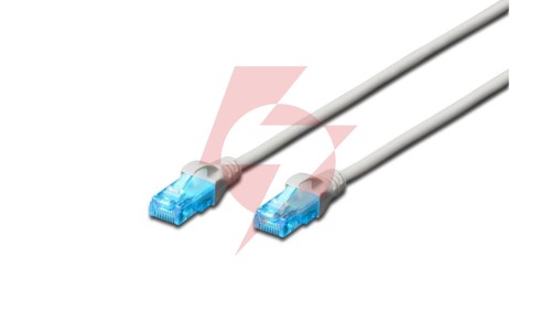 Kabel krosowy (Patch Cord) U/UTP kat. 5e szary 25m DK-1512-250