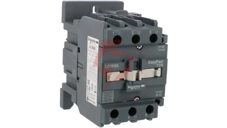 Stycznik mocy Easy TeSys Control AC-3, 65A, 3P (1NO 1NC), cewka 230V AC, 50/60Hz LC1E65P7