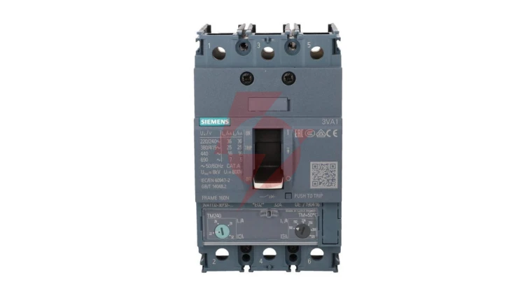 Wyłącznik mocy 3P 32A Icu 25kA 415V AC wyzwalacz TM240 LI przyłącza śrubowe 3VA1132-3EF32-0AA0