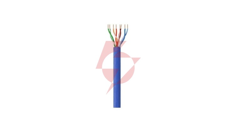Kabel Skrętka Kat 6 UTP Drut Box Niebieska SOHO CCA ITP6-CCA-305-BL /305m/