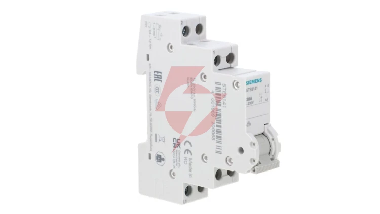 Przełącznik modułowy kontrolny 3-pozycyjny (I-0-II) 230V AC 20A 1CO 5TE8141