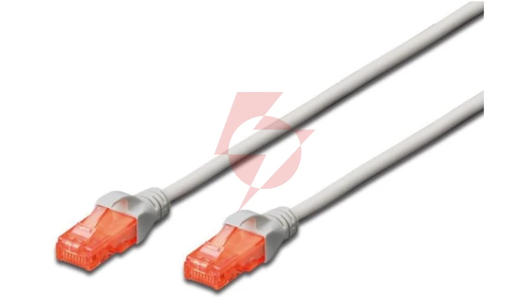 Kabel krosowy (Patch Cord) U/UTP kat. 6 szary 10m DK-1612-100