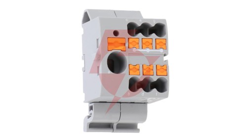Blok rozdzielczy PTFIX 6/6X2,5-NS35A GY, szare złącze przemysłowe - 6 punktów przyłączeniowych o przekroju 2,5mm2