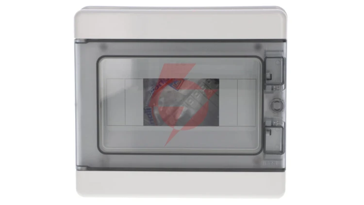 Rozdzielnica modułowa PV 1x8 natynkowa drzwi transp. seria 620 IP65 200x180x100 szyna N+PE szara EC62008E