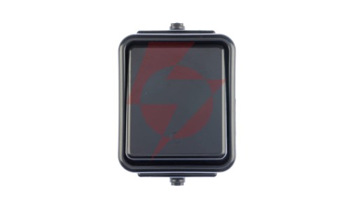 Cedar Łącznik jednobiegunowy hermetyczny IP44 10A czarny WNt-100C WNT100C05