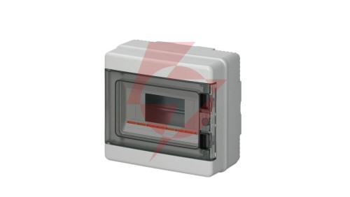 Rozdzielnica modułowa PV 1x12 natynkowa drzwi transp. seria 620 IP65 280x220x100 szyna N+PE szara EC62012E