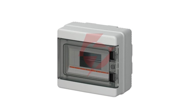 Rozdzielnica modułowa PV 1x12 natynkowa drzwi transp. seria 620 IP65 280x220x100 szyna N+PE szara EC62012E