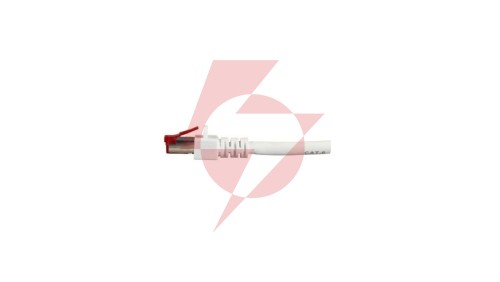 Patchcord SFTP 1m Cat.6 LSZH biały