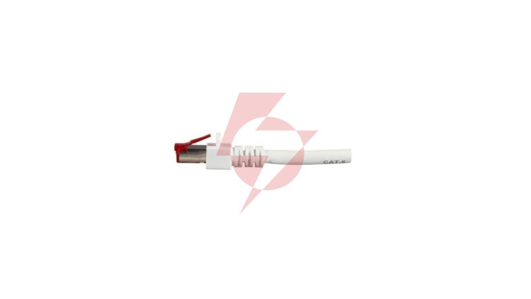 Patchcord SFTP 1m Cat.6 LSZH biały