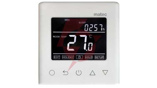 Regulator temperatury - programowalny typ RTW-01 biały