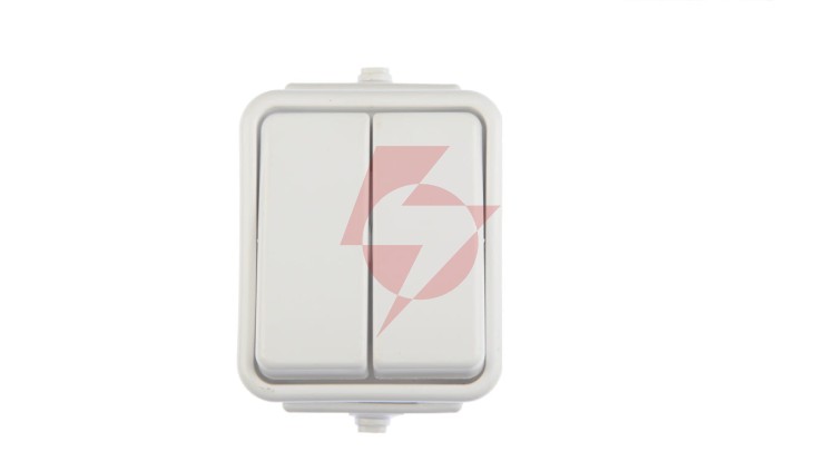 Cedar Łącznik świecznikowy hermetyczny IP44 10A biały WNt-500C01 WNT500C01