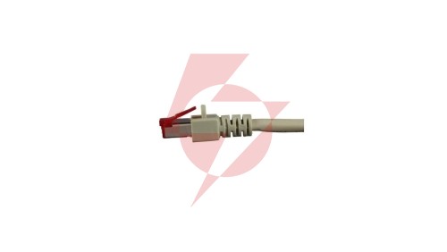 Patchcord SFTP 0,5m Cat.6 LSZH szary