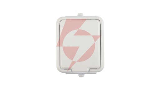 Cedar Gniazdo hermetyczne pojedyncze z/u 16A IP44 białe Nt-130H NT130H01