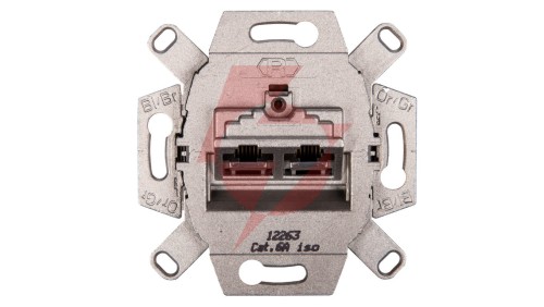 K.1/K.5 Gniazdo przyłączeniowe UAE 8/8-biegunowe ekranowane mechanizm 4587