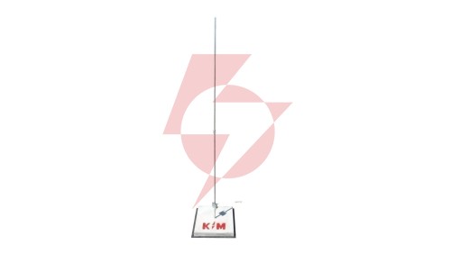 Maszt odgromowy na podstawie betonowej H=2m aluminiowy KM102AL /1kpl./