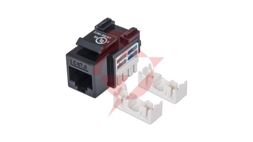 Moduł Keystone RJ45 UTP Cat6 Czarny 210720