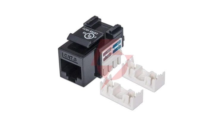 Moduł Keystone RJ45 UTP Cat6 Czarny 210720