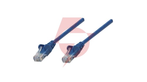 Patch Cord Cat6 UTP 1,0M Niebieski 100 Miedź 342575