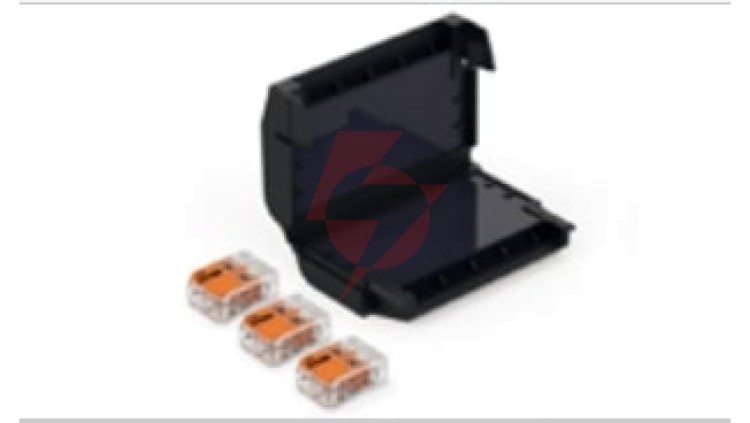 EASY-PROTECT 332 Puszka żelowa ze złączkami WAGO-COMPACT 0,2-4 mm2, (3 złączki 2-przewodowe), 407862