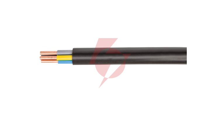 Kabel energetyczny YKY 5x2,5 żo 0,6/1kV /100m/