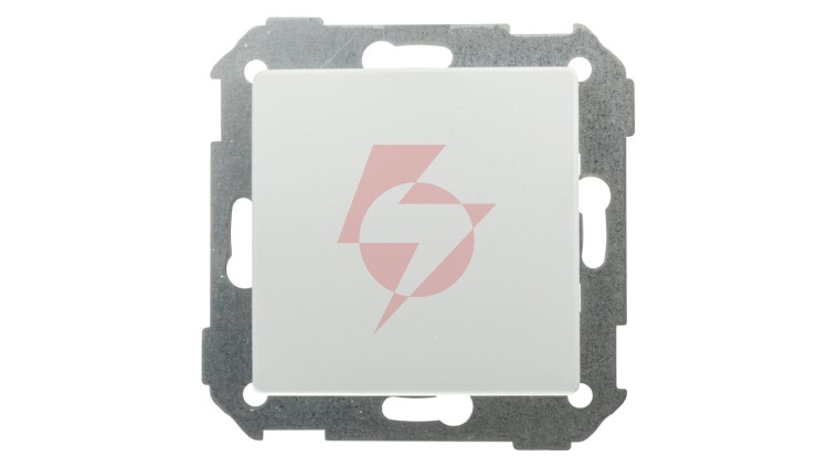 Simon 82 Zaślepka z mostkiem metalowym biała 82800-30