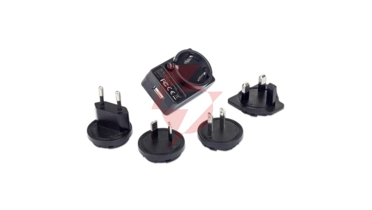 Sieciowa Ładowarka USB 5V 1A z Wtykami EU/UK/US/Australia 102155