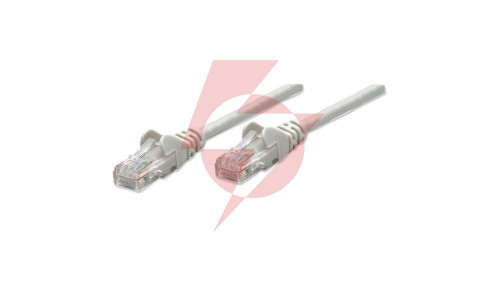 Patch Cord Cat6 UTP 1,5M Szary 100 Miedź 340380