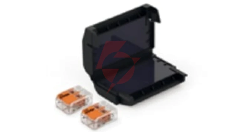 EASY-PROTECT 222 Puszka żelowa ze złączkami WAGO-COMPACT 0,2-4 mm2, (2 złączki 2-przewodowe), 407860