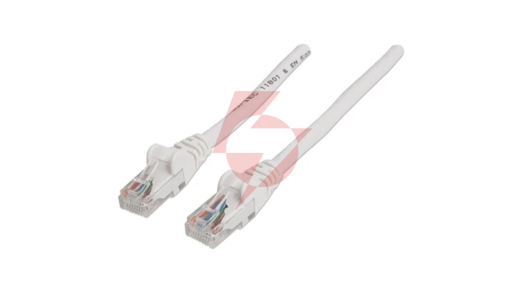 Patchcord Cat6 UTP 3,0M Biały 100 Miedź ICOC U6-6U-030-WH