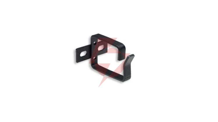 Pojedynczy uchwyt organizer kabli do szaf rack 19, czarny 919586