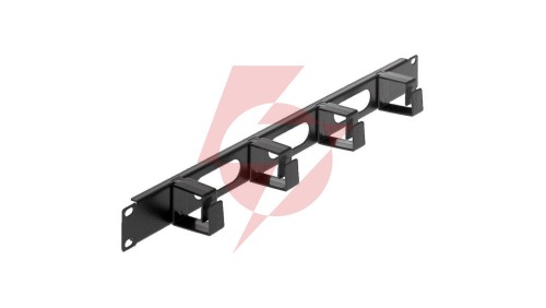 Organizer kabli 4 uchwyty 45X60 1U Rack 19 711050