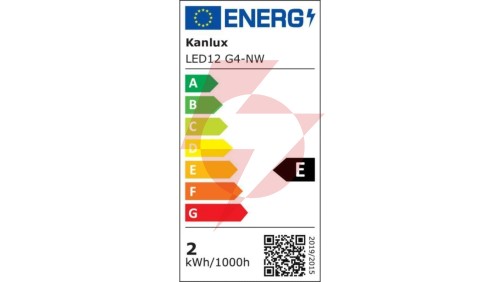 Żarówka LED G4 LED12 G4-NW 720lm 4000K barwa neutralna 18503