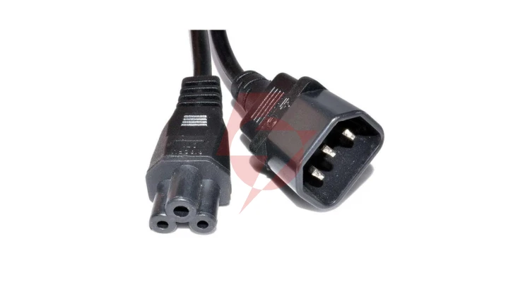 Przedłużacz kabel Zasilania C14 Na C5 1.8M Czarny ICOC 15-NC