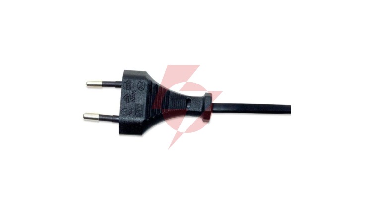 Kabel Zasilający Audio Ósemka Euro na C7 1,8m Czarny