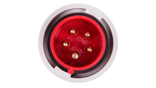 Wtyczka przenośna 16A 5P 400V czerwona IP67 SHARK 0152-6