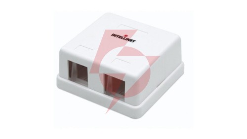 Obudowa Gniazda Keystone 2-Port Natynkowa Intellinet