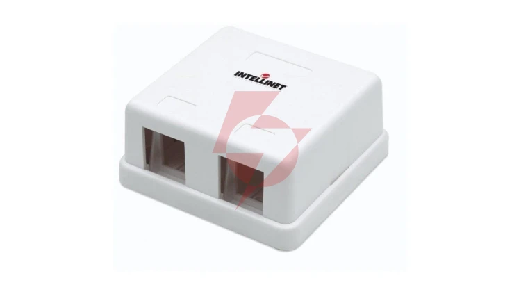 Obudowa Gniazda Keystone 2-Port Natynkowa Intellinet