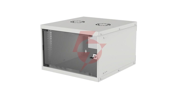 Szafka wisząca 6U 540X400 Rack 19 Basic Flatpack Szara 714150