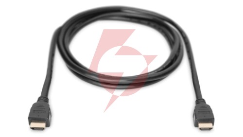 Kabel połączeniowy HDMI Ultra HighSpeed z Ethernetem 8K 60Hz UHD Typ HDMI A/HDMI A M/M czarny 3m AK-330124-030-S