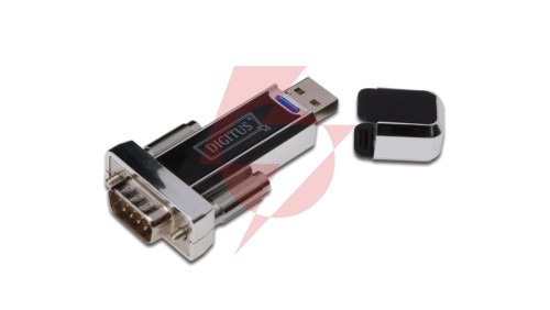 Konwerter/Adapter USB 1.1 do RS232 (DB9) z przedłużaczem USB A M/Ż 80cm DA-70155-1