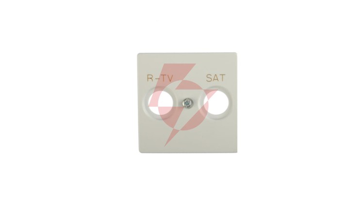 Simon 82 Pokrywa gniazda RTV-SAT biała 82097-30