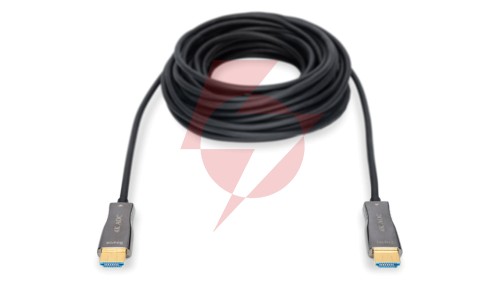 Kabel połączeniowy HDMI Hybrydowy Premium HighSpeed Ethernet 4K 60Hz UHD Typ HDMI A/HDMI A M/M 20m AK-330125-200-S
