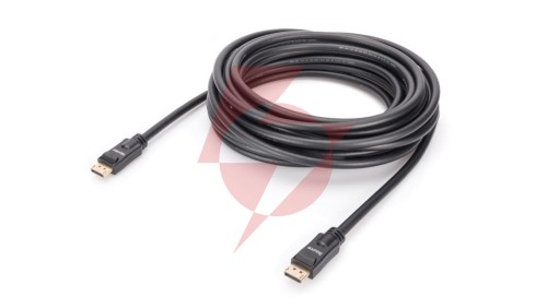 Kabel połączeniowy DisplayPort 4K 60Hz UHD Typ DP/DP M/M czarny 10m AK-340105-100-S