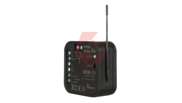 Radiowy odbiornik bramowy ROB-21/12-24V EXL10000044